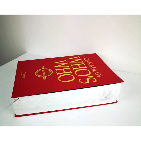 Canadian Whos Who 2010 Red HC Biography Genealogy Toronto Grey Publishing - Picture 11 of 12
